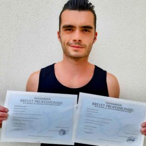 Jordan Guillou diplomes